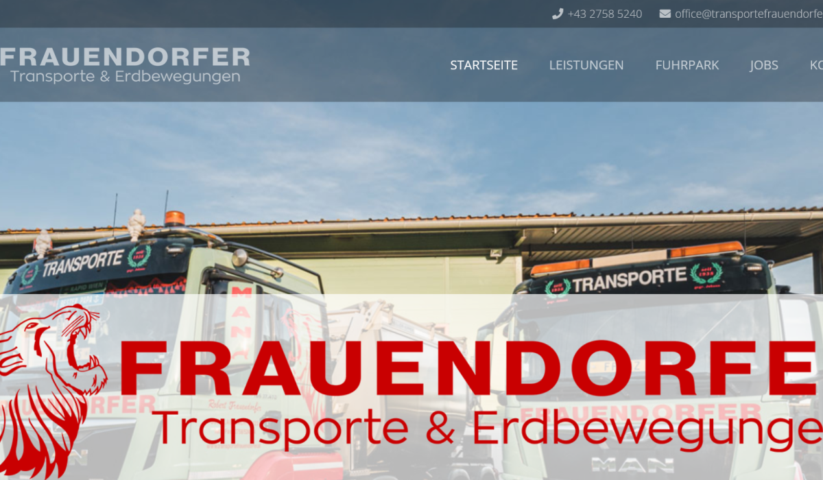 Screenshot 2026-03-03 at 13-07-34 Transporte Frauendorfer – Transporte & Erdbewegungen